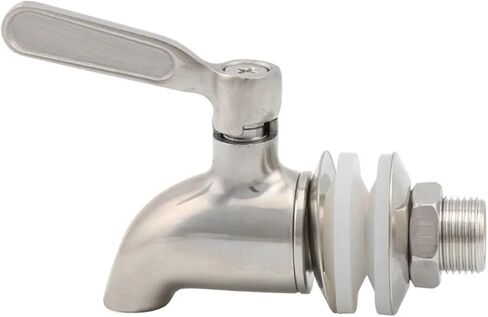 معدات تخمير 304 الفولاذ المقاوم للصدأ حنفية مياه الحنفية للبيرة عصير المشروبات شرب النبيذ برميل موزع الحنفية 16 مللي متر معدات تخمير in Kuwait