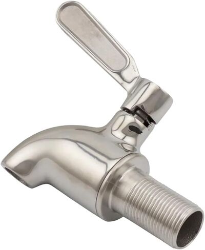 معدات تخمير 304 الفولاذ المقاوم للصدأ حنفية مياه الحنفية للبيرة عصير المشروبات شرب النبيذ برميل موزع الحنفية 16 مللي متر معدات تخمير in Kuwait