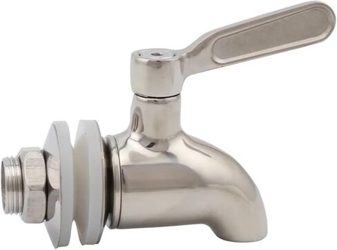 معدات تخمير 304 الفولاذ المقاوم للصدأ حنفية مياه الحنفية للبيرة عصير المشروبات شرب النبيذ برميل موزع الحنفية 16 مللي متر معدات تخمير in Kuwait