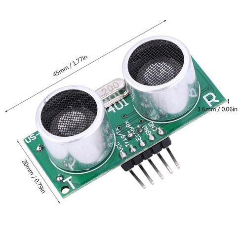 US-100 Ultrasonic Ranging Sensor Module 2-450cm – Temperature Compensation for Ar-duino, Industrial Distance Measuring with Level/UART Output in Saudi Arabia