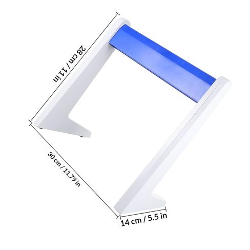 BESTYASH L-Shaped Linear Pipette Rack Laboratory Pipette Holder Stand for Experiment, Heavy Duty Laboratory Equipment Shelf Compatible with Micropipettors in Kuwait
