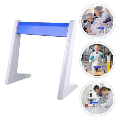 BESTYASH L-Shaped Linear Pipette Rack Laboratory Pipette Holder Stand for Experiment, Heavy Duty Laboratory Equipment Shelf Compatible with Micropipettors in Kuwait