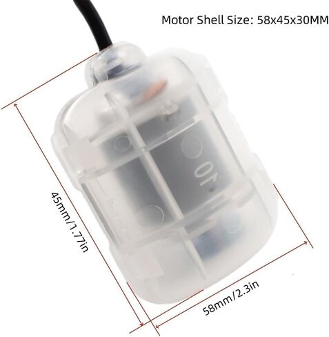 محرك تدليك اهتزاز USB بتنظيم 3 سرعات، 5 فولت واحد إلى اثنين من محركات الاهتزاز الكهربائية وسادة تدليك وسادة قطنية ملحقات هزاز 3000-4500 دورة في الدقيقة مع كابل طاقة 1.1 متر in Kuwait