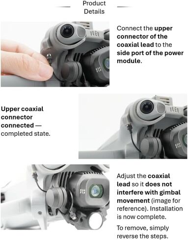 Mini 5 Night Flight Light for DJI Mini 5, Gimbal-Follow Design – Light Points Where You Look, 700-1000LM Dual LED Version, Enhanced Night Visibility (Remote and Manual Control) in Saudi Arabia