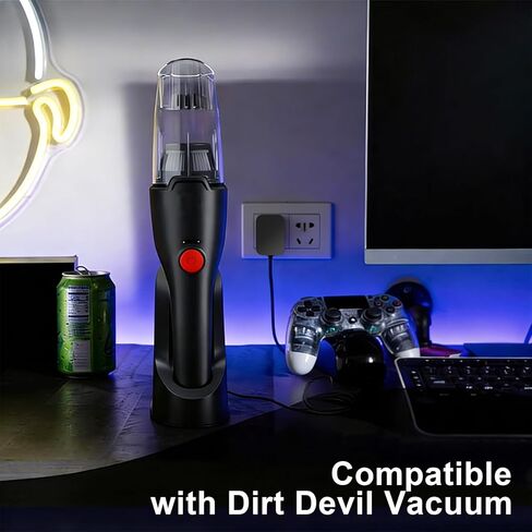 شاحن متوافق مع استبدال مكنسة Dirt Devil لشاحن محول الطاقة 720429001 لـ BD40200V BD50500V BD30100V BD45000 BD45000V مع سلك طاقة 5.9 قدم in Kuwait