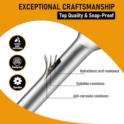 (300 Pack) #9 x 1-1/2" Heavy Duty Joist Hanger Screws, 1/4" Hex Head Wood Screws with 0.370" Dia Deck Screws, Replace SD9112R500 10D Nails in Kuwait