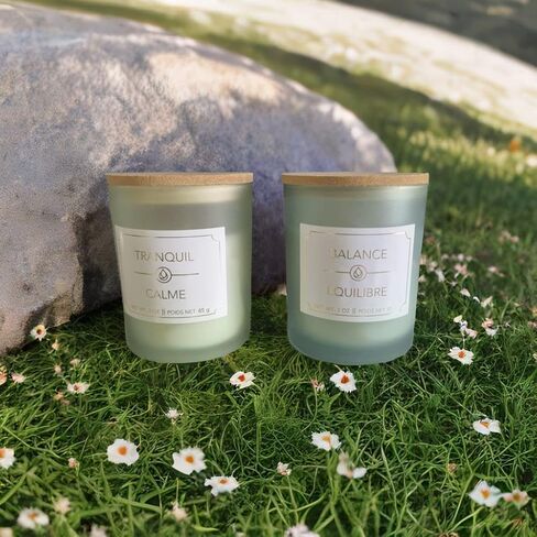 Generic Balance_ Equilibre Effect, Aromatherapy Natural Scented Candle, Pack of 2 in Saudi Arabia