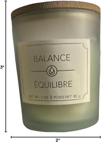 Generic Balance_ Equilibre Effect, Aromatherapy Natural Scented Candle, Pack of 2 in Saudi Arabia