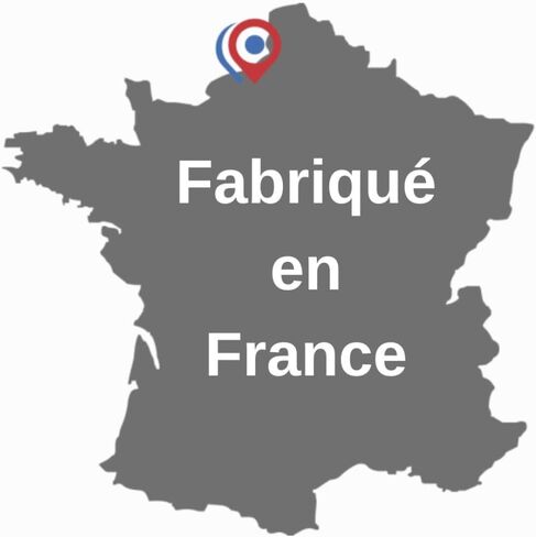 THIRARD 381716 Adriatic Double Cylinder Door Lock with Pins 45 mm-Various Security Protectors-4 Keys and Property Card-Made in France-Gold Finish, Silver in Kuwait