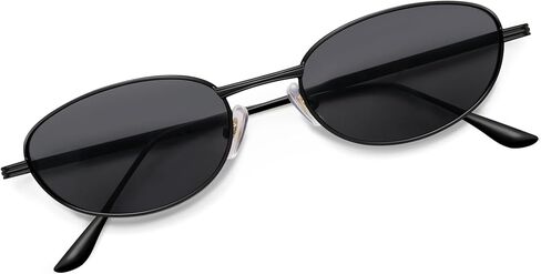 Retro Oval Sunglasses for Women Trendy Classic Shades Y2k Sunnies AP3747 in Saudi Arabia
