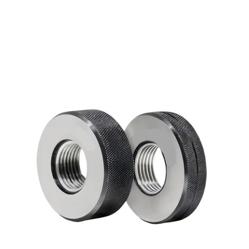 مجموعة واحدة من مقاييس حلقة الخيوط ذات الأسنان الدقيقة غير القياسية لليد اليسرى، الدقة 6 جرام، مناسبة لخيوط M2، M3، M5، M8، M10، M12 (M8X1.25-6g LH T Z) in Kuwait