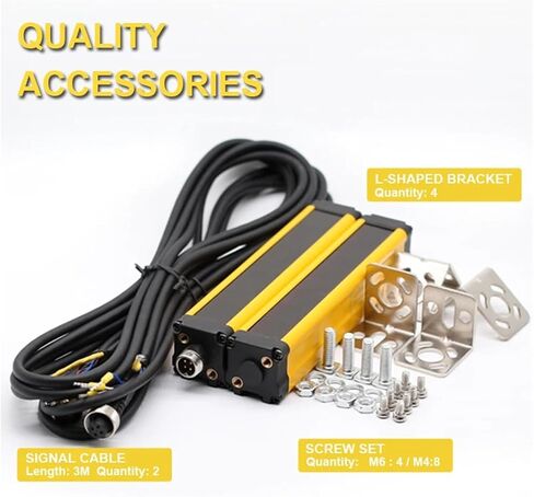 ستارة ضوء السلامة APS30 نقطة 40 مم معدات التشغيل الآلي 24 فولت 3/5/10 متر مستشعر منطقة التبديل (3METER_NPN PNP) in Kuwait