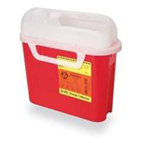 WP000-305443 305443 305443 حاوية الأدوات الحادة ذات مدخل جانبي أحمر 5.4qt Ea Becton-Dickinson in Saudi Arabia