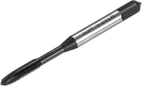 M METERXITY 1-Pack M2x0.4mm Metric Thread Tap, HSS TiCN-Coated Straight Flute Right Hand Thread Screw Tapping Tool for Drilling/Milling Machines/CNC Machine Tools in Saudi Arabia