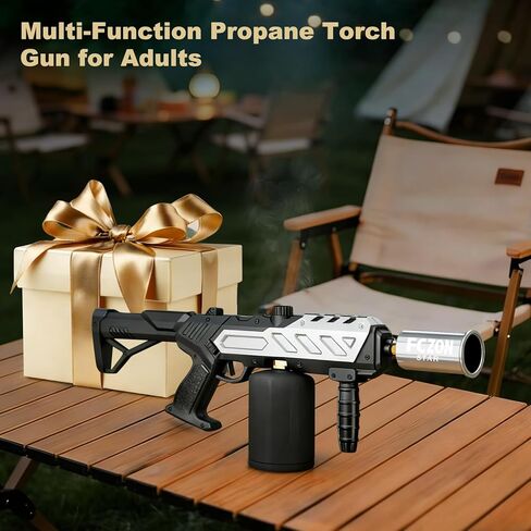 fczon لهب قاذف بندقية، انفصال الطبخ البروبان الشعلة بندقية مع لهب قابل للتعديل، الشعلة ضربة قوية للشواء، وحرق شريحة لحم، واللحام، والتخييم ((خزان البروبان غير المدرجة) in Saudi Arabia