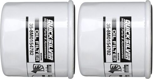 Quicksilver 8M0154782 20 Micron Oil Filter for Various Marine Engines in Saudi Arabia