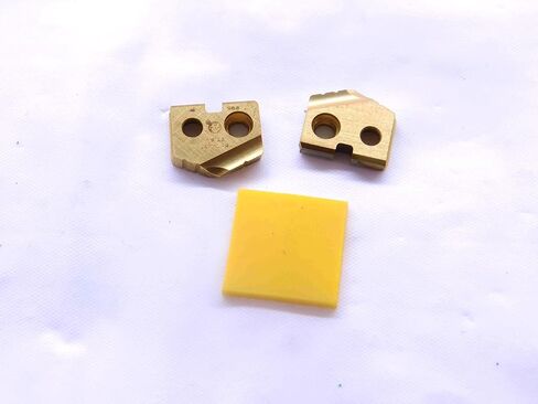 2 قطعة AMEC 18YT-.421 27/64 O.D. إدراجات الحفر بأسمائها الحقيقية من سلسلة Y TiN Cobalt .4219 - NS1441BU5 in Saudi Arabia