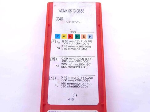 5 قطعة جديد SANDVIK WCMX 06 T3 08-58 3040 إدراجات حفر غير قابلة للفك من الكربيد-NS2533LVR in Saudi Arabia
