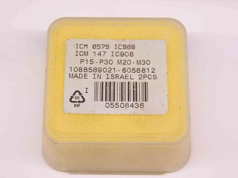 2 قطعة ISCAR ICM 0579 IC908 TiAlN كربيد استبدال الحفر تلميح إدراج.579 OD - BR8970CT4 in Saudi Arabia