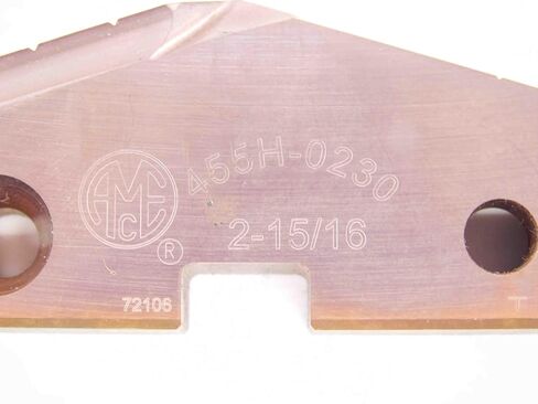 جديد AMEC 455H-0230 Super Cobalt AM200 Cobalt Spade Drill Insert 2 15/16 O.D. -DM1584BL5 in Saudi Arabia