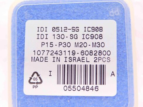 2 قطعة جديد ISCAR IDI 0512-SG IC908 TiAlN كربيد استبدال الحفر تلميح إدراج-EA1235BM5 in Saudi Arabia
