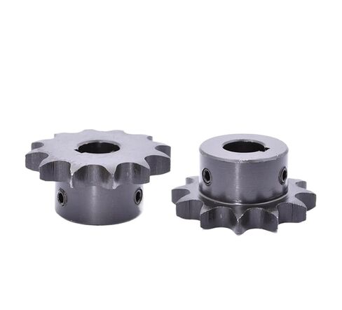 Steel Heavy Duty Motor Pinion Gear 1pcs 20T 08B Industrial Drive Sprocket Wheel Steel Chain Gear Keyway Bore 10-22mm(14mm (Keyway 5mm)) in Saudi Arabia