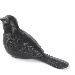 GDYOOSHOW Cast Iron Door Stop Heavy Duty Bird Door Stopper Floor Decorative Statue for Home Office Bedroom Exterior Door (Gold gree) in Kuwait