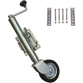 Heavy Duty Marine Swivel Trailer Jack - Lift Swivel Trailer Jack, Trailer Jockey Wheel, Heavy Duty Jockey Wheel with 15Cm Wheel, 540Kg Load Capacity, Easy to As,B-1200lbs/6in Wheel in Kuwait