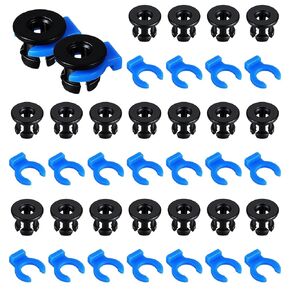 40 PCS Bowden Tube Coupler 1.75mm Bowden Tube Connector 3D Printer Clips Collet Clamp Clip Bowden-Collet 3D Printer Parts Accessories for 3D-Printers in Kuwait