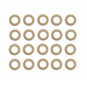 Compatible with Bugout AXIS Lock 535 EDC Pocket Knife Brass Washer Gasket,Folding Knives Replacement Cushion pad Ring,Pivot pin washers Meson Shim Washer, 0.4x9x5.2 mm,Pack of 20 pcs in Kuwait