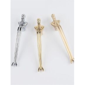 الصلبة النحاس مقبض خزانة الكروم مطبخ مجلس الوزراء درج الذهب 1 قطعة (ج) in Kuwait