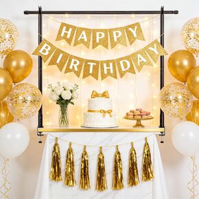 Over The Table Rod Stand with Clamps, Adjustable 15"-58" Height, 30"-81" Length Over Table Display Bar, Metal Table Hanging Rail, Table Balloon Arch Stand for Party Decor, Wedding Anniversary in Kuwait