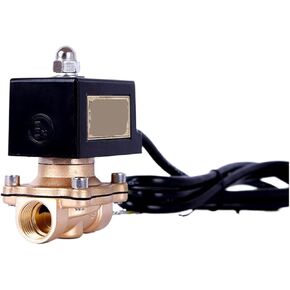 1/2 "24 فولت 110 فولت 220 فولت 12 فولت صمام الملف اللولبي النحاسي المغلق عادة التمثيل المباشر (NPT_12VDC) in Kuwait