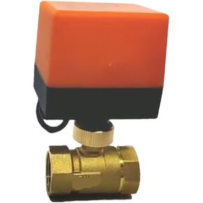 DN15 DN20 DN25 DN32 DN40 صمام كروي AC220V 3-Wire 2-Way Control صمام كروي نحاسي ثابت (1,220 فولت_2 اتجاه) in Kuwait