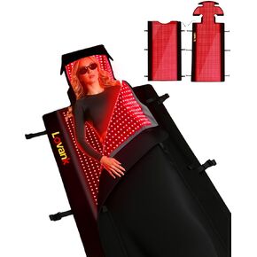 Red Light Therapy Mat for Full Body — 87.4"x33" Infrared Red Light Blanket with 2874 (660nm & 850nm) LEDs for Home Use in Saudi Arabia