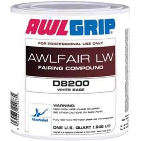 Awlfair LW Trowelable Fairing Compound Base, White Gal. in Saudi Arabia