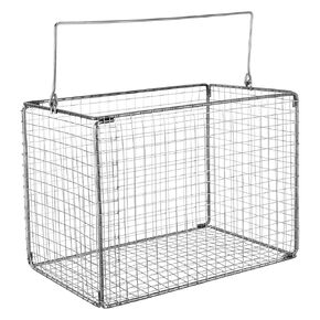 Dip and Drain Basket, Stainless Steel Ultrasonic Washing Basket, Mesh Cleaner Accessory for Laboratory Industrial Parts Eyeglass and Cosmetic Cleaning in Kuwait