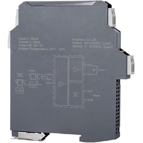 0-10V to 4-20mA DC Signal Isolator 1 in 2 Out Transmitter Current Voltage Isolation 4-20mA 0-5V 0-10V Output(1 Input 1 Output,5A_DC24V Power Supply) in Kuwait