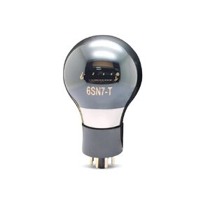6SN7-T 6SN7T أنبوب زجاجي أسود يستبدل 6SN7/6H8C/6N8P/CV181/5692(2 قطعة) in Saudi Arabia