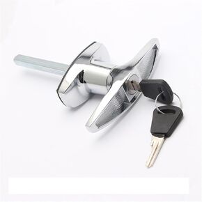 BS316 Zinc Alloy T Handle Type Cold Storage Door Lock Tool with Key 1Pcs in Kuwait