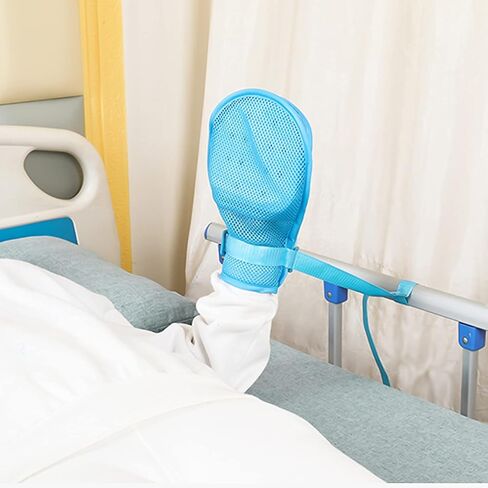 FOMIYES Support for 2pcs Breathable Finger Hurt Control Mitts Adjustable Straps in Saudi Arabia