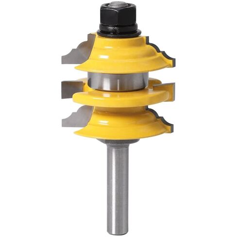 8 مللي متر السكك الحديدية ستايل بت مكدسة الخشب أداة النجارة بت 1 قطعة in Kuwait