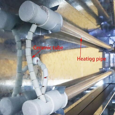 Shrink Wrap Machine Mesh Type Heat Shrink Packaging Machine Electric Tunnel Packaging Equipment for POF PVC (12X6inch Max Shrink Size) 220V in Kuwait