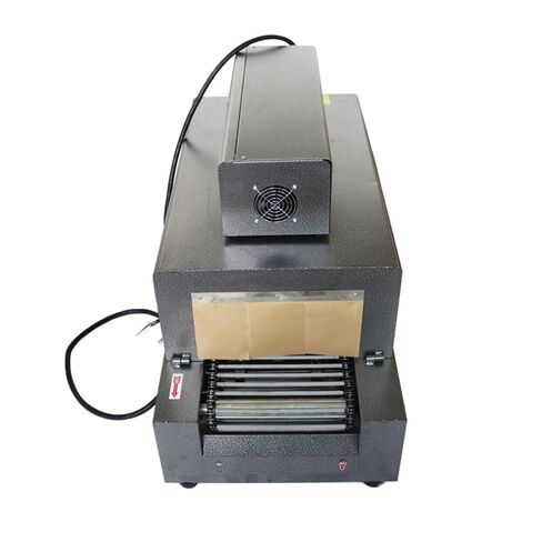 Shrink Wrap Machine Chain Type Heat Shrink Packaging Machine Electric Tunnel Packaging Equipment for POF PVC (12X6inch Max Shrink Size) 220V in Kuwait