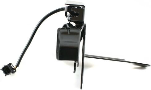Hood Latch Kit Assembly with Switch - Complete Lock Catch Release Mechanism - Black Finish in Saudi Arabia
