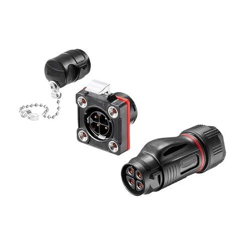 BD20 الطيران الصناعي والمقبس 2-14 الأساسية مقاوم للماء والغبار التركيب العكسي موصل أداة المعدات الميكانيكية (9 الأساسية) in Kuwait