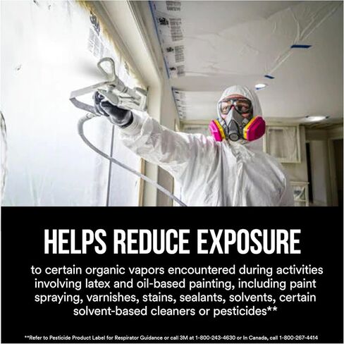 3M Replacement Cartridges for Multi-purpose Respirator, 60923H1-DC, 1-Pair in Kuwait