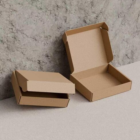 Corrugated Shipping Boxes 12x9x2Inches, 30Pack Kraft Cardboard Literature Mailers, Durable Small Business Mailing Boxes for Packaging & Shipping Supplies, Brown,Shipping boxes made from recycled paper in Kuwait