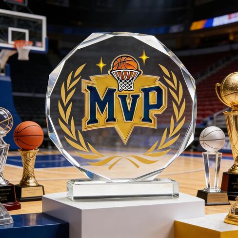 كأس MVP لكرة السلة - جائزة بطولة الأكريليك، 4.72x5.27 بوصة - مثالية للبطولات الرياضية، والمسابقات الأكاديمية، والجوائز المدرسية، وجوائز الحفلات للبالغين in Saudi Arabia