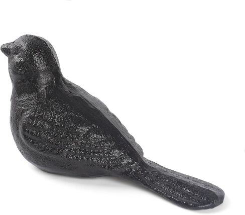 GDYOOSHOW Cast Iron Door Stop Heavy Duty Bird Door Stopper Floor Decorative Statue for Home Office Bedroom Exterior Door (Gold gree) in Kuwait